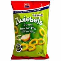 Xox Zwiebelringe, Knabberartikel, 40g Beutel Xox Zwiebelringe, Knabberartikel, 40g Beutel Bild 1