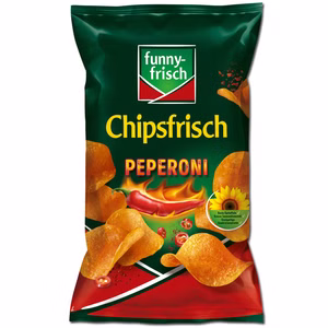 Funny Frisch Chipsfrisch Peperoni 175g Beutel Bild 1