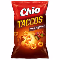 Chio Taccos Texas Barbeque Style, Chips, 75g Beutel Chio Taccos Texas Barbeque Style, Chips, 75g Beutel Bild 1