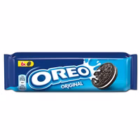 Oreo gefüllter Doppelkeks, 6 Kekse, 66g Packung Oreo gefüllter Doppelkeks, 6 Kekse, 66g Packung Bild 1