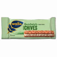 Wasa Sandwich Käse Schnittlauch, Knäckebrot 37g Riegel Wasa Sandwich Käse Schnittlauch, Knäckebrot 37g Riegel Bild 1