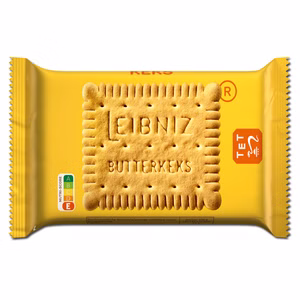 Bahlsen Leibniz Butterkeks, Kekse, Gebäck, 50g Packung Bild 1