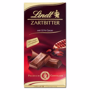 Lindt Zartbitter Schokolade 100g Tafel Lindt Zartbitter Schokolade 100g Tafel Bild 1