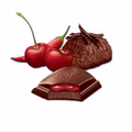 Lindt Edelbitter Mousse Kirsch-Chili, Schokolade, 150g Tafel Bild 2