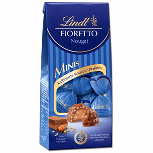 Lindt Fioretto Minis Nougat, Pralinen, 115g Packung Bild 1