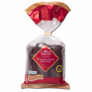 Lambertz Aachener Schokoladen Printen, 200g Beutel Bild 1