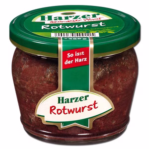 Harzer Rotwurst, Brotaufstrich, 200g Glas Bild 1