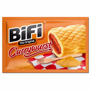 Bifi Currywurst, Snack, Weizen-Gebäck, 60g Bild 1