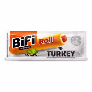 Bifi Roll Turkey, Snack, Geflügel-Salami, 45g Bild 1