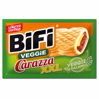 Bifi Veggie Carazza XXL Pizza-Snack, Weizen-Gebäck, 70g Bifi Veggie Carazza XXL Pizza-Snack, Weizen-Gebäck, 70g Bild 1