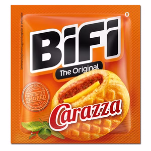 Bifi Carazza Pizza-Snack, Weizen-Gebäck, 40g Bild 1