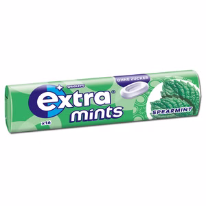 Wrigleys Extra Mints Spearmint, Bonbon, 28g Packung Wrigleys Extra Mints Spearmint, Bonbon, 28g Packung Bild 1