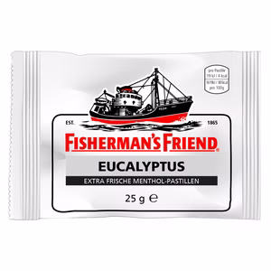 Fishermans Friend Eucalyptus, Original, Pastillen 25g Beutel Bild 1