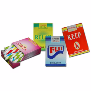 Kaugummi Sticks mit Rauch-Effekt, 44,2g Packung Kaugummi Sticks mit Rauch-Effekt, 44,2g Packung Bild 1