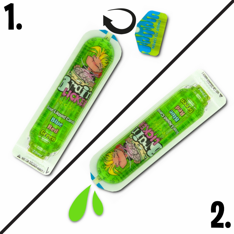 Brain Licker Drops, flüssige Süßware, 25ml Brain Licker Drops, flüssige Süßware, 25ml Bild 6