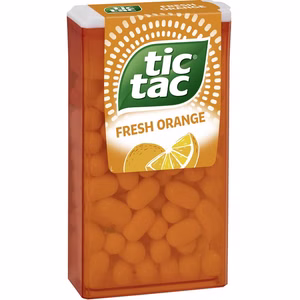 Ferrero Tic Tac fresh orange, Großpackung, 54g Packung Ferrero Tic Tac fresh orange, Großpackung, 54g Packung Bild 1
