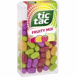Ferrero Tic Tac Fruity Mix 110er, Großpackung, 54g Packung Ferrero Tic Tac Fruity Mix 110er, Großpackung, 54g Packung Bild 1
