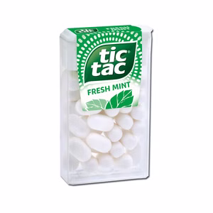 Ferrero Tic Tac fresh mint, Dragee-Bonbon, 18g Packung Ferrero Tic Tac fresh mint, Dragee-Bonbon, 18g Packung Bild 1