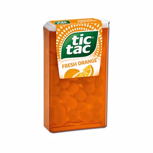 Ferrero Tic Tac fresh orange Dragee-Bonbon, 18g Packung Ferrero Tic Tac fresh orange Dragee-Bonbon, 18g Packung Bild 1