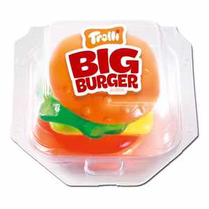 Trolli Burger, Fruchtgummi, 50g Packung Bild 1