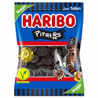 Haribo Piratos, Lakritz, 175g Beutel Haribo Piratos, Lakritz, 175g Beutel Bild 1