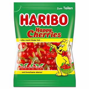 Haribo Happy-Cherries, Kirschen, 175g Beutel Bild 1