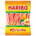 Haribo Pfirsiche, Fruchtgummi sauer, 175g Beutel Bild 1