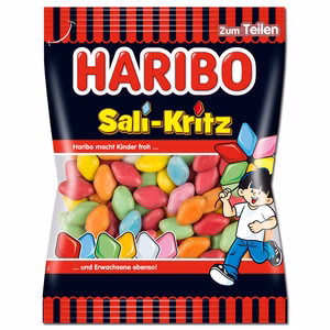 Haribo Sali-Kritz, Lakritz, 160g Beutel Haribo Sali-Kritz, Lakritz, 160g Beutel Bild 1