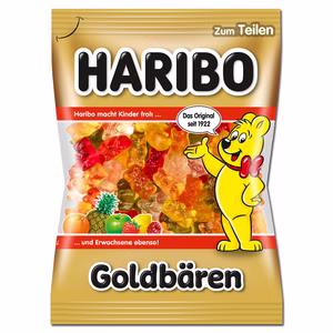 Haribo Goldbären, Fruchtgummi, 175g Beutel Bild 1