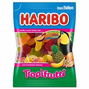 Haribo Tropifrutti, Fruchtgummi, 175g Beutel Bild 1