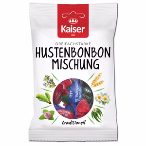 Kaiser Husten-Bonbon Mischung, Halsbonbons, 100g Beutel Bild 1