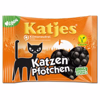 Katjes Katzen Pfötchen, Lakritz, 200g Beutel Katjes Katzen Pfötchen, Lakritz, 200g Beutel Bild 1