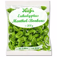 Küfa Euka-Menthol Bonbons, Halsbonbons, 200g Beutel Küfa Euka-Menthol Bonbons, Halsbonbons, 200g Beutel Bild 1
