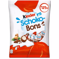 Ferrero Kinder Schoko-Bons, Schokoladenbonbon, 125g Beutel Ferrero Kinder Schoko-Bons, Schokoladenbonbon, 125g Beutel Bild 1