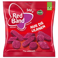 Red Band Nur Die Lilanen, Fruchtgummi, 500g Beutel Red Band Nur Die Lilanen, Fruchtgummi, 500g Beutel Bild 1