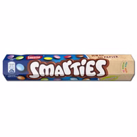 Nestle Smarties Hexagon, Schokolinsen, 38g Rolle Nestle Smarties Hexagon, Schokolinsen, 38g Rolle Bild 1