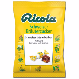 Ricola Schweizer Kräuterzucker, Bonbons, 75g Beutel Bild 1