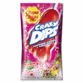 Chupa Chups Crazy Dips Erdbeer Lutscher 14g Packung Bild 1