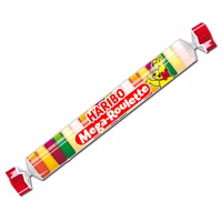 Haribo Mega-Roulette, große Weingummi Rolle, 45g Rolle Haribo Mega-Roulette, große Weingummi Rolle, 45g Rolle Bild 1