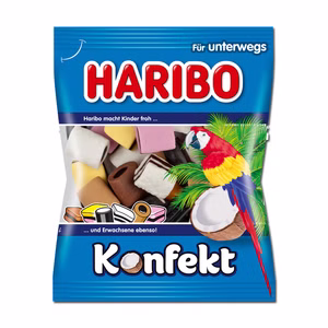 Haribo Lakritz Konfekt 100g Beutel Haribo Lakritz Konfekt 100g Beutel Bild 1