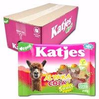 Katjes Al Paka Cola sauer, veganes Fruchtgummi, 16 Beutel je 210g Katjes Al Paka Cola sauer, veganes Fruchtgummi, 16 Beutel je 210g Bild 1