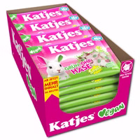 Katjes Grün-Ohr Hase sauer, veganes Fruchtgummi, 14 Beutel je 210g Katjes Grün-Ohr Hase sauer, veganes Fruchtgummi, 14 Beutel je 210g Bild 2