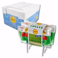Frigeo Traubenzucker Lolly Erdbeere 32 Kettenpacks je 8 Lutscher Bild 1