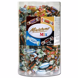 Mars Miniatures Mix 3 kg, Riegel, Schokolade Mars Miniatures Mix 3 kg, Riegel, Schokolade Bild 1