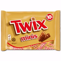 Twix Minis, Riegel, Schokolade, 227g Beutel Twix Minis, Riegel, Schokolade, 227g Beutel Bild 1