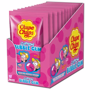 Chupa Chups Kaugummi-Watte Tutti-Frutti, Bubble Gum 12 Beutel Bild 1