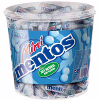Mentos Mini Mint Rolle, Kaubonbon, 120 Stück Mentos Mini Mint Rolle, Kaubonbon, 120 Stück Bild 1