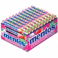 Mentos Erdbeer Mix Rolle, Kaubonbon, Dragee, 40 Stück Bild 1
