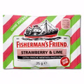 Fishermans Friend Erdbeer-Limette ohne Zucker, Pastillen, 24 Beutel Bild 2
