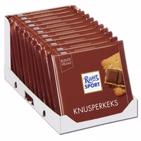 Ritter Sport Knusperkeks, Schokolade, 11 Tafeln je 100g Ritter Sport Knusperkeks, Schokolade, 11 Tafeln je 100g Bild 1